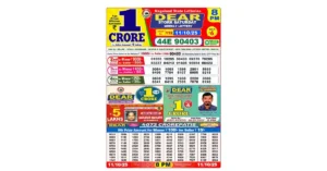 Lottery Sambad Today's Result October 11, 2025 : Nagaland State Lottery Result 8 PM