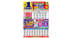 Lottery Sambad Today's Result October 28, 8 PM 2025 : Nagaland State Lottery Result